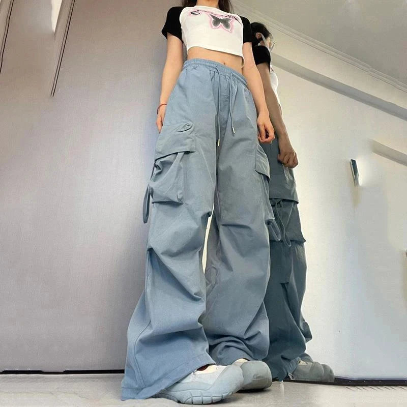 High Waist Cargo Pants