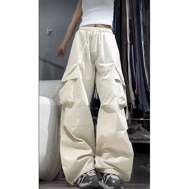 High Waist Cargo Pants