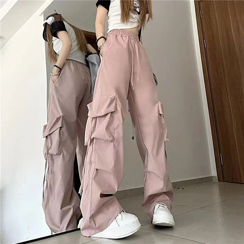 High Waist Cargo Pants