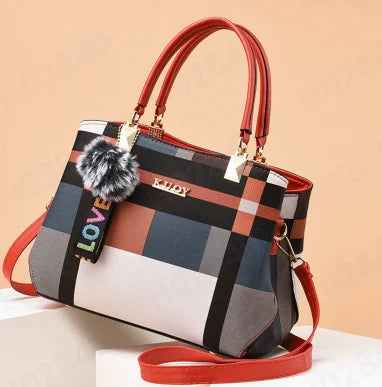 Checkered Crossbody Bag