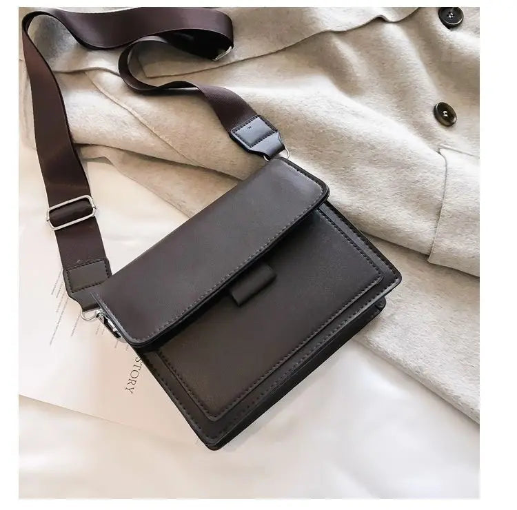 Classic Leather Crossbody Bag