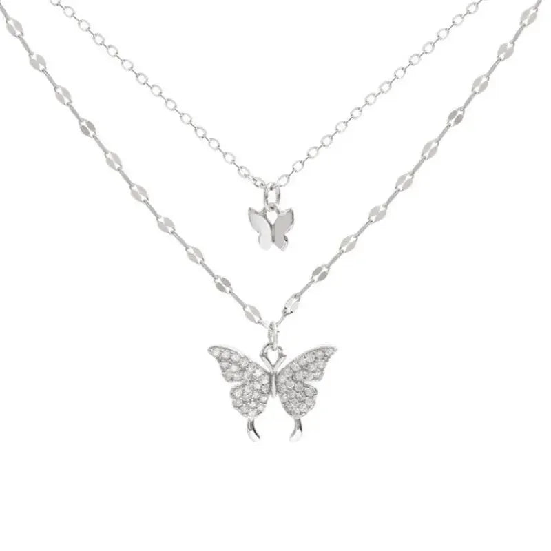 D.L Butterfly Necklace