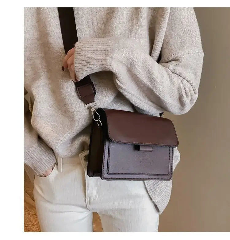 Classic Leather Crossbody Bag