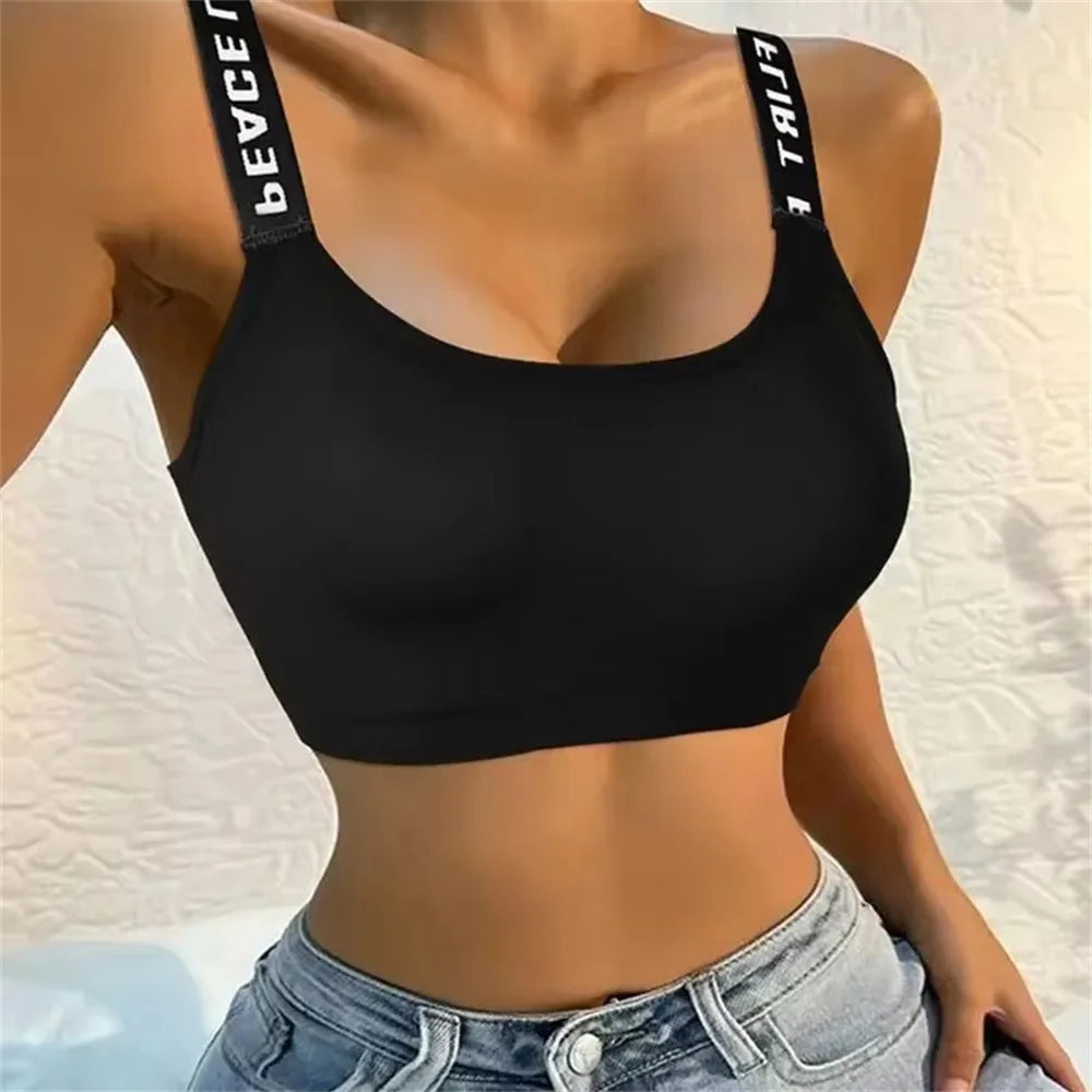 Stylish Strapped Sports Bra