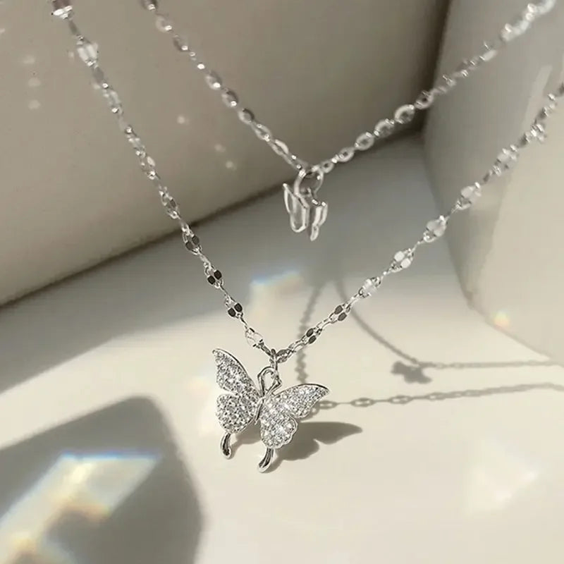 D.L Butterfly Necklace