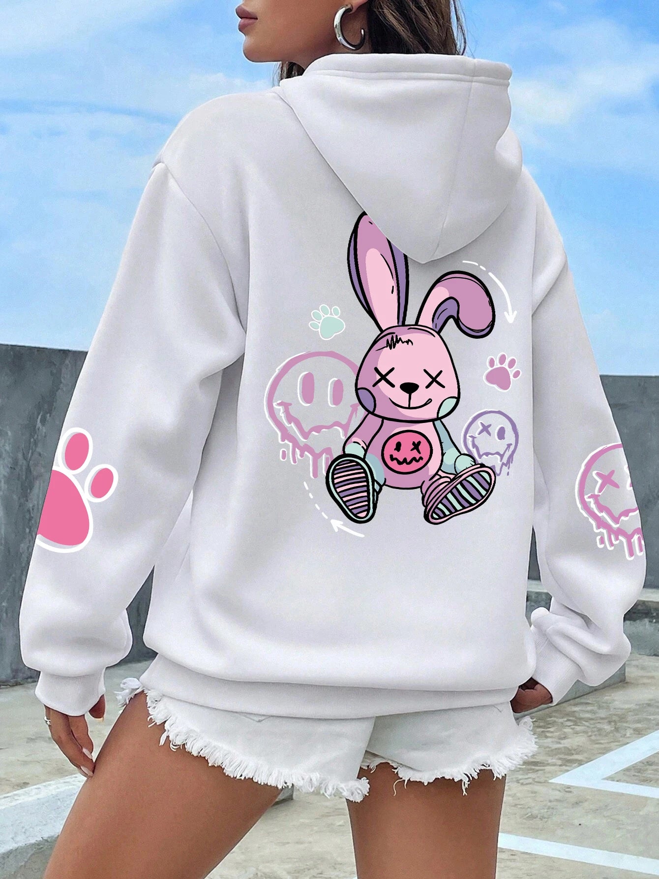 Street Casual Oversized Hoodie