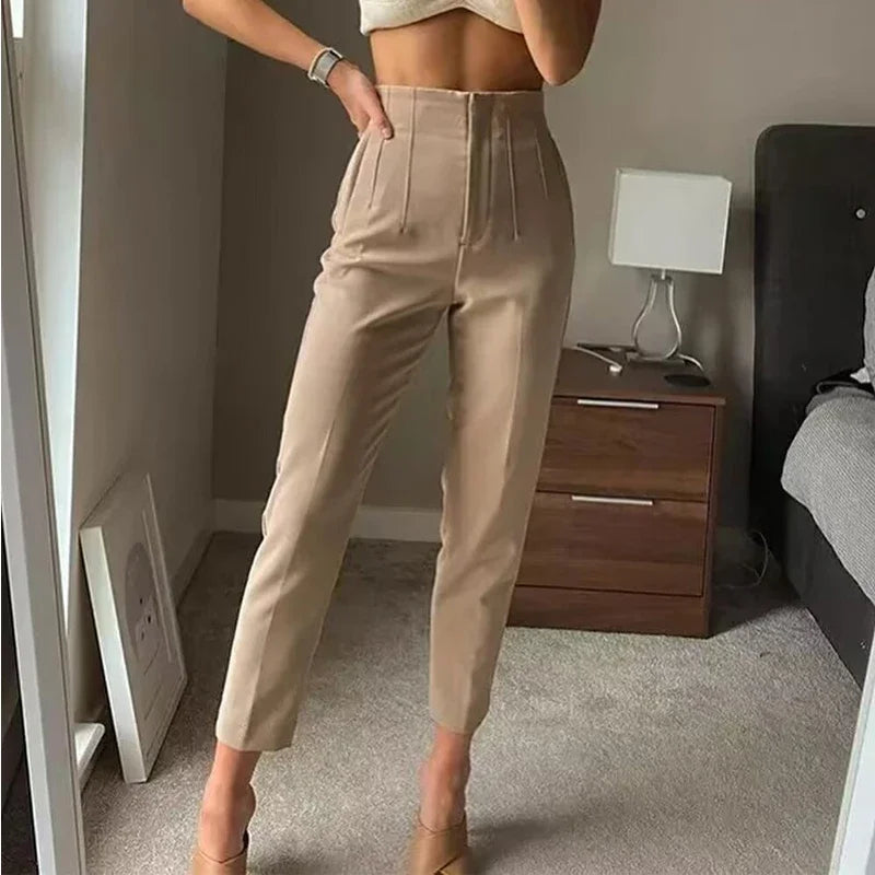 High waist Formal Office Pants