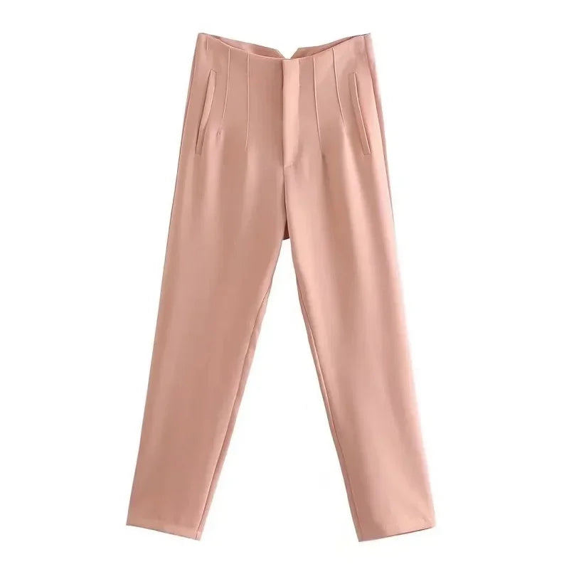 High waist Formal Office Pants