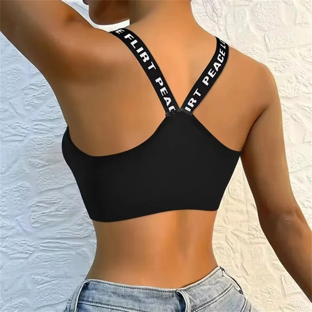 Stylish Strapped Sports Bra