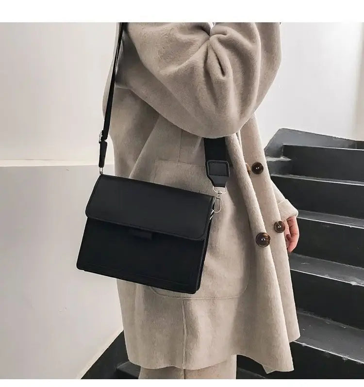 Classic Leather Crossbody Bag